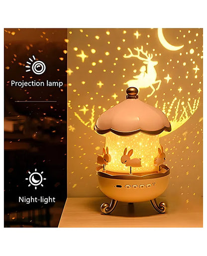 Night Light Rabbit Sky Projector