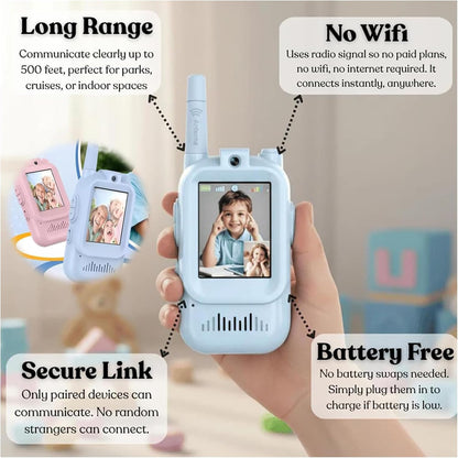 HelloBuddy™ | Two Way Video Walkie Talkies