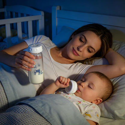 Premium Hands Free Baby Self Feeding Bottle-240ml