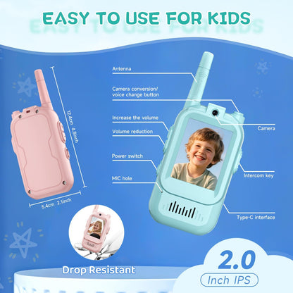 HelloBuddy™ | Two Way Video Walkie Talkies